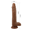 Wibrator, dildo na przyssawce, teleskopowe, Bodach, ruch rotacyjny i posuwisty, pilot bezprzewodowy, USB, cyberskóra Wibrator, dildo na przyssawce, teleskopowe, Bodach, ruch rotacyjny i posuwisty, pilot bezprzewodowy, USB, cyberskóra