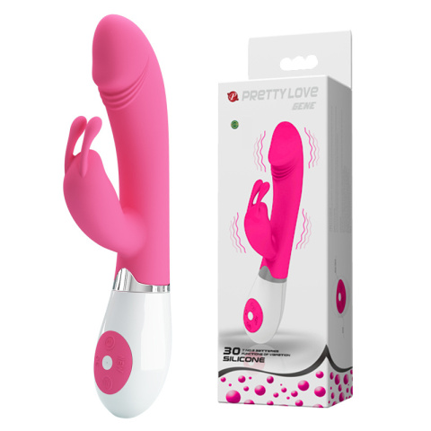 Wibrator na baterie Gene, silikon, Pretty Love Wibrator na baterie Gene, silikon, Pretty Love