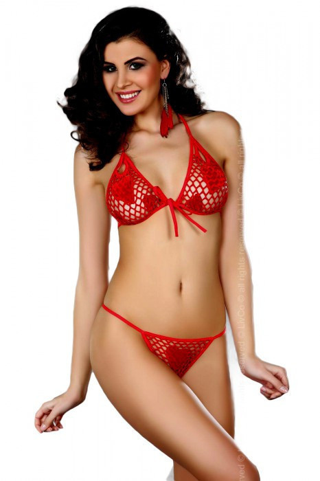 Komplet bielizny, bikini Strap Hearts, LivcoCorsetti Komplet bielizny, bikini Strap Hearts, LivcoCorsetti