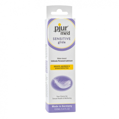 Lubrykant (żel wodny) bez gliceryny, dla skóry bardzo delikatnej, Pjur , 100 ml Lubrykant (żel wodny) bez gliceryny, dla skóry bardzo delikatnej, Pjur , 100 ml