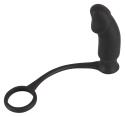 Pierścień na penisa z wibrującym korkiem analnym do masażu prostaty, Ring&Plug, silikon, baterie Pierścień na penisa z wibrującym korkiem analnym do masażu prostaty, Ring&Plug, silikon, baterie