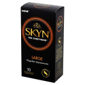 Prezerwatywy bez lateksu, SKYN Large, większy rozmiar (56 mm), 10 szt. w pudełku Prezerwatywy bez lateksu, SKYN Large, większy rozmiar (56 mm), 10 szt. w pudełku
