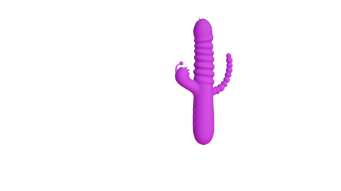 Wibrator wielofunkcyjny, 3 punkty jednoczesnej stymulacji, Luxurious Thruster, silikon, USB Wibrator wielofunkcyjny, 3 punkty jednoczesnej stymulacji, Luxurious Thruster, silikon, USB