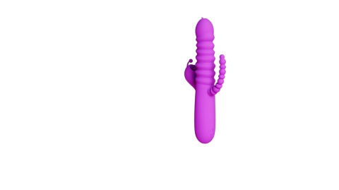 Wibrator wielofunkcyjny, 3 punkty jednoczesnej stymulacji, Luxurious Thruster, silikon, USB Wibrator wielofunkcyjny, 3 punkty jednoczesnej stymulacji, Luxurious Thruster, silikon, USB