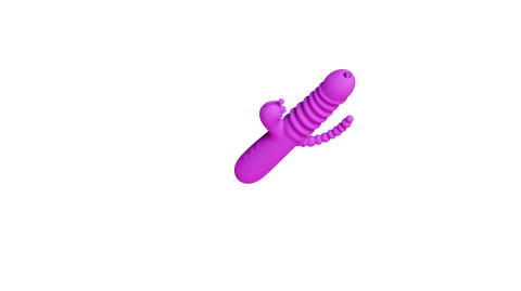 Wibrator wielofunkcyjny, 3 punkty jednoczesnej stymulacji, Luxurious Thruster, silikon, USB Wibrator wielofunkcyjny, 3 punkty jednoczesnej stymulacji, Luxurious Thruster, silikon, USB