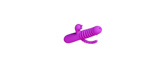Wibrator wielofunkcyjny, 3 punkty jednoczesnej stymulacji, Luxurious Thruster, silikon, USB Wibrator wielofunkcyjny, 3 punkty jednoczesnej stymulacji, Luxurious Thruster, silikon, USB