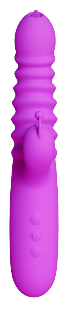 Wibrator wielofunkcyjny, 3 punkty jednoczesnej stymulacji, Luxurious Thruster, silikon, USB Wibrator wielofunkcyjny, 3 punkty jednoczesnej stymulacji, Luxurious Thruster, silikon, USB