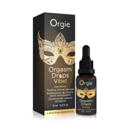 Żel podniecający na łechtaczkę, Orgazm Drops, ułatwia osiągnięcie orgazmu, Orgie, 15 ml