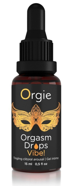 Żel podniecający na łechtaczkę, Orgazm Drops, ułatwia osiągnięcie orgazmu, Orgie, 15 ml