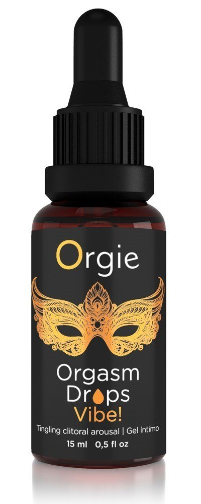 Żel podniecający na łechtaczkę, Orgazm Drops, ułatwia osiągnięcie orgazmu, Orgie, 15 ml Żel podniecający na łechtaczkę, Orgazm Drops, ułatwia osiągnięcie orgazmu, Orgie, 15 ml