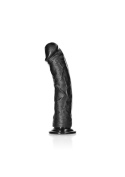Dildo na przyssawce, bez wibracji, RealRock 9", bez jąder, zakrzywione, PVC Dildo na przyssawce, bez wibracji, RealRock 9", bez jąder, zakrzywione, PVC