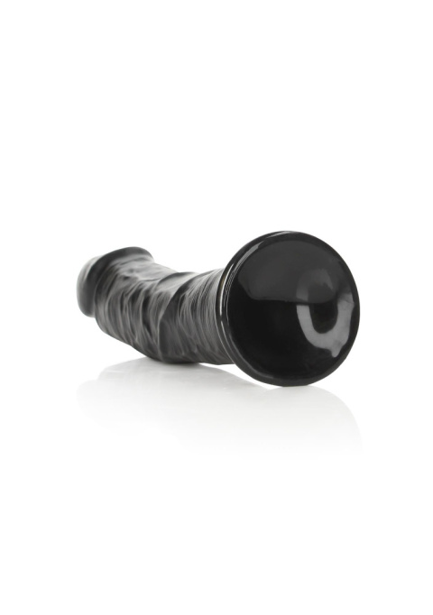 Dildo na przyssawce, bez wibracji, RealRock 9", bez jąder, zakrzywione, PVC Dildo na przyssawce, bez wibracji, RealRock 9", bez jąder, zakrzywione, PVC