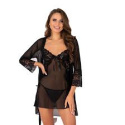 Komplet bielizny, 3 części: koszulka, peniuar i stringi, Melisenda, LivcoCorsetti Komplet bielizny, 3 części: koszulka, peniuar i stringi, Melisenda, LivcoCorsetti