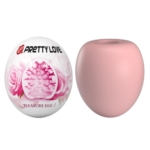 Masturbator podróżny, jajko - masażer penisa, Pleasure Egg, TPR, wielorazowy Masturbator podróżny, jajko - masażer penisa, Pleasure Egg, TPR, wielorazowy