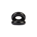Pierścień zespolony na penisa i jądra, GK Power, Dual Pleasure Ring, TPE Pierścień zespolony na penisa i jądra, GK Power, Dual Pleasure Ring, TPE