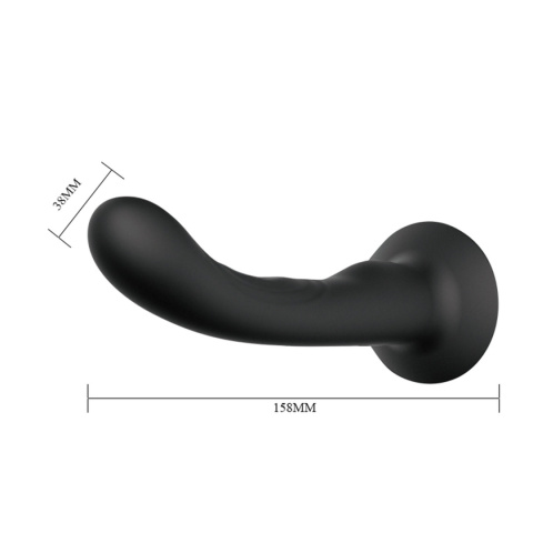 Strap-on zakładany przez kobietę, silikonowe dildo 6.2, bez wibracji Strap-on zakładany przez kobietę, silikonowe dildo 6.2, bez wibracji