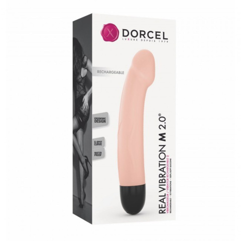 Wibrator bez stymulacji łechtaczki, Dorcel M 2.0, silikon, USB Wibrator bez stymulacji łechtaczki, Dorcel M 2.0, silikon, USB