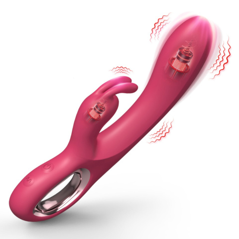 Wibrator ze stymulacją łechtaczki, typ: królik, silikon, USB, Rabbit Gentleman Wibrator ze stymulacją łechtaczki, typ: królik, silikon, USB, Rabbit Gentleman