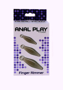 Zestaw małych korków analnych zakładanaych na palec, Anal Play Finger Rimmer Set Zestaw małych korków analnych zakładanaych na palec, Anal Play Finger Rimmer Set