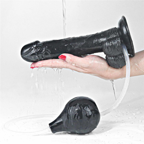 Dildo na przyssawce, z wytryskiem, Lovetoy Dildo na przyssawce, z wytryskiem, Lovetoy