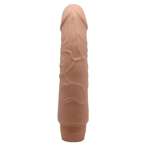 Dildo z wibracjami, Barbara 7.6, TPR, na baterie, Jeff Dildo z wibracjami, Barbara 7.6, TPR, na baterie, Jeff