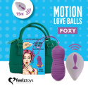 Jajko wibrujące Foxy, stymulator wnętrza pochwy z masażem kulkami, silikon, USB, pilot bezprzewodowy, Feelztoys Jajko wibrujące Foxy, stymulator wnętrza pochwy z masażem kulkami, silikon, USB, pilot bezprzewodowy, Feelztoys