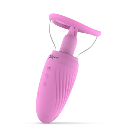 Masażer (pompka, język) łechtaczki połączony z pompką waginalną, stymulator dla pań, Teazers, USB Masażer (pompka, język) łechtaczki połączony z pompką waginalną, stymulator dla pań, Teazers, USB