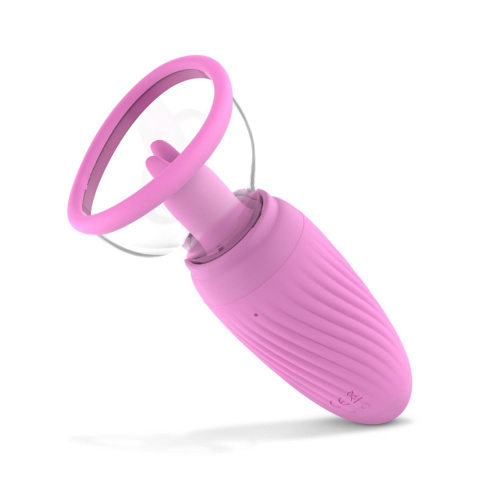 Masażer (pompka, język) łechtaczki połączony z pompką waginalną, stymulator dla pań, Teazers, USB Masażer (pompka, język) łechtaczki połączony z pompką waginalną, stymulator dla pań, Teazers, USB