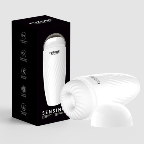 Masturbator Fuzone, interakcja sensoryczna, wibracje, USB, TPE Masturbator Fuzone, interakcja sensoryczna, wibracje, USB, TPE