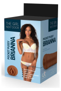 Masturbator kieszonkowy, ciemnoskóra Brianna, wagina bez wibracji, TPE Masturbator kieszonkowy, ciemnoskóra Brianna, wagina bez wibracji, TPE