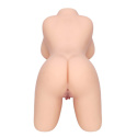 Masturbator, tors kobiety, replika ciała, wagina i anus oraz piersi, 3 kg, Crossed Legged, cyberskóra Masturbator, tors kobiety, replika ciała, wagina i anus oraz piersi, 3 kg, Crossed Legged, cyberskóra