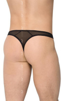 Męskie stringi (slipy), siatka i wetlook, Softline 4519 Męskie stringi (slipy), siatka i wetlook, Softline 4519