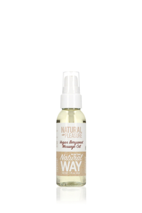 Olejek do masażu, Natural Way, wegański, o zapachu bergamotki (herbata Earl Grey), 50 ml Olejek do masażu, Natural Way, wegański, o zapachu bergamotki (herbata Earl Grey), 50 ml