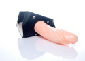 Strap-on Damian, zakładany przez mężczyznę, pusty w środku, proteza penisa, materiał TPR