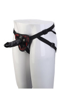 Strap-on do zakładania przez kobietę, Blaze Deluxe, bez wibracji, Neopren, PVC Strap-on do zakładania przez kobietę, Blaze Deluxe, bez wibracji, Neopren, PVC
