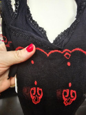 Strip-panty, Kramla, pończochy połączone z pasem, premium, LivoCorsetti Strip-panty, Kramla, pończochy połączone z pasem, premium, LivoCorsetti
