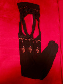 Strip-panty, Kramla, pończochy połączone z pasem, premium, LivoCorsetti Strip-panty, Kramla, pończochy połączone z pasem, premium, LivoCorsetti