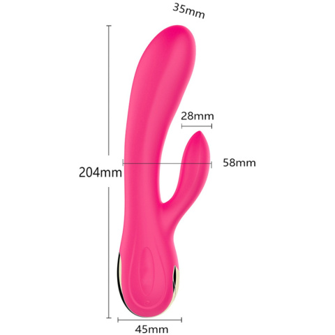 Wibrator Victoria, seria Fox, podgrzewany, silikon, USB, 100% wodoodporny Wibrator Victoria, seria Fox, podgrzewany, silikon, USB, 100% wodoodporny
