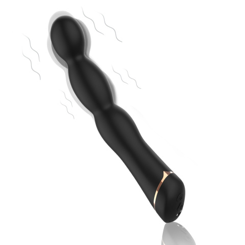 Wibrator analny lub waginalny, do stymulacji punktu G lub prostaty, Laband, silikon, USB Wibrator analny lub waginalny, do stymulacji punktu G lub prostaty, Laband, silikon, USB
