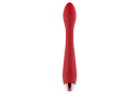 Wibrator do stymulacji punktu G, czerwony, silikon, USB, G Spot Wibrator do stymulacji punktu G, czerwony, silikon, USB, G Spot