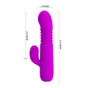 Wibrator kompaktowy Leopold, ruch posuwisty i wibracje, silikon, USB Wibrator kompaktowy Leopold, ruch posuwisty i wibracje, silikon, USB
