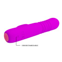 Wibrator kompaktowy Leopold, ruch posuwisty i wibracje, silikon, USB Wibrator kompaktowy Leopold, ruch posuwisty i wibracje, silikon, USB
