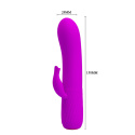 Wibrator ze stymulacją łechtaczki, maly, Omar, silikon, USB Wibrator ze stymulacją łechtaczki, maly, Omar, silikon, USB