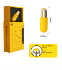 Pompki do sutków, z wibracjami, z dodatkowymi zabawkami: pierścieniem i jajkiem, Leten Yellow Box, silikon, USB Pompki do sutków, z wibracjami, z dodatkowymi zabawkami: pierścieniem i jajkiem, Leten Yellow Box, silikon, USB
