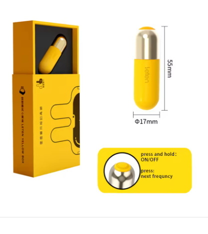 Pompki do sutków, z wibracjami, z dodatkowymi zabawkami: pierścieniem i jajkiem, Leten Yellow Box, silikon, USB Pompki do sutków, z wibracjami, z dodatkowymi zabawkami: pierścieniem i jajkiem, Leten Yellow Box, silikon, USB