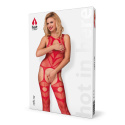 Bodystocking czerwone, Hot Cyber firmy Hot in Here Bodystocking czerwone, Hot Cyber firmy Hot in Here