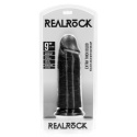 Dildo gigant na przyssawce, Realrock 9", proste, bez jader, PVC Dildo gigant na przyssawce, Realrock 9", proste, bez jader, PVC