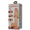 Dildo na przyssawce, bez wibracji, z kręgosłupem, Mendel, 10,2", TPR, Baile Dildo na przyssawce, bez wibracji, z kręgosłupem, Mendel, 10,2", TPR, Baile