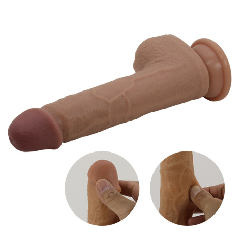 Dildo na przyssawce, premium, Tommy, ruch posuwisty i wibracje, pilot, silikon Dildo na przyssawce, premium, Tommy, ruch posuwisty i wibracje, pilot, silikon