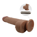 Dildo na przyssawce, premium, Tommy, ruch posuwisty i wibracje, pilot, silikon Dildo na przyssawce, premium, Tommy, ruch posuwisty i wibracje, pilot, silikon
